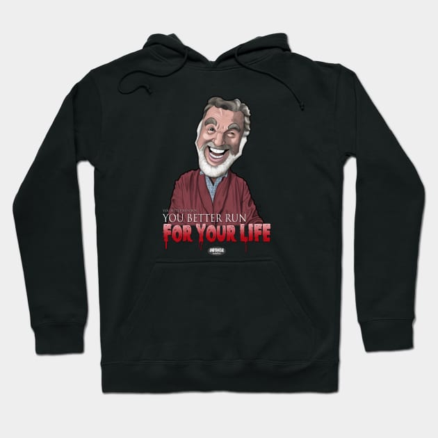 Grandpa Chapman Hoodie by AndysocialIndustries